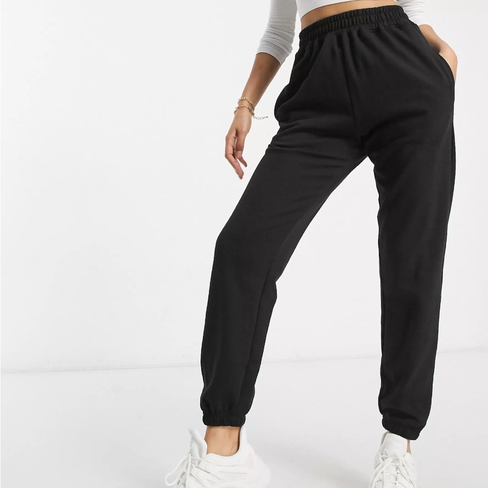 Missguided Black Joggers